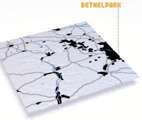 3d view of Bethel Park