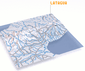 3d view of La Tagua