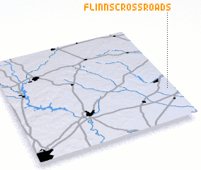 3d view of Flinns Crossroads