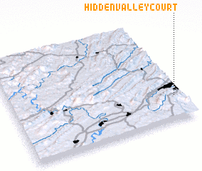 3d view of Hidden Valley Court