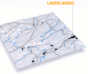 3d view of Laurel Woods