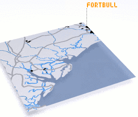 3d view of Fort Bull