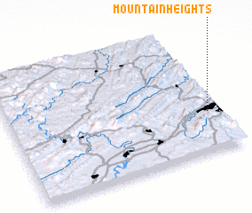 3d view of Mountain Heights