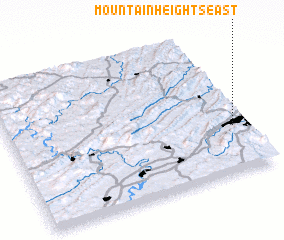 3d view of Mountain Heights East
