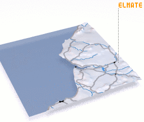 3d view of El Mate