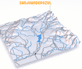 3d view of San Juan de Pozul