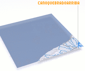 3d view of Caño Quebrado Arriba