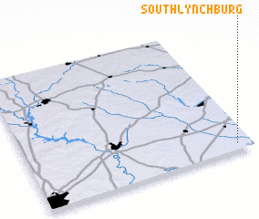 3d view of South Lynchburg