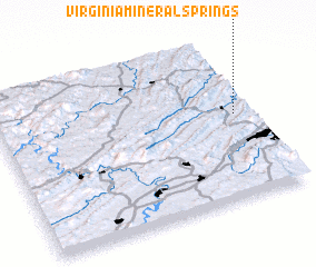 3d view of Virginia Mineral Springs