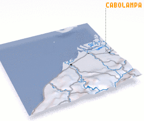 3d view of Cabo Lampa