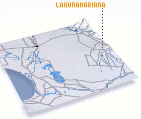 3d view of Laguna Mariana