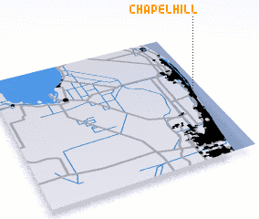 3d view of Chapel Hill