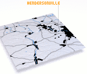 3d view of Hendersonville