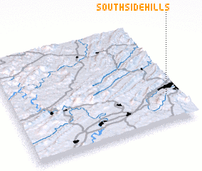 3d view of Southside Hills