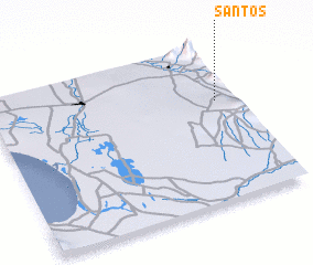 3d view of Santos