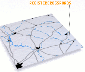 3d view of Register Crossroads