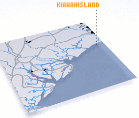 3d view of Kiawah Island