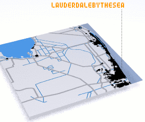 3d view of Lauderdale-by-the-Sea