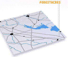 3d view of Forest Acres