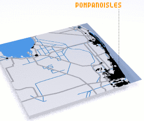 3d view of Pompano Isles