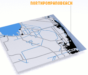 3d view of North Pompano Beach