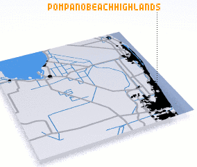 3d view of Pompano Beach Highlands