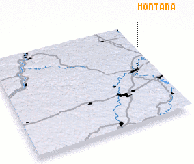 3d view of Montana