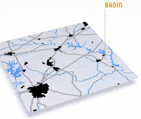 3d view of Badin