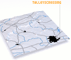 3d view of Talleys Crossing