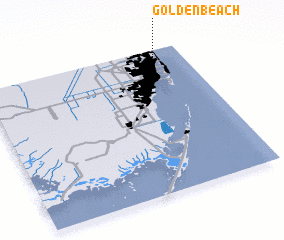 3d view of Golden Beach