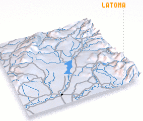 3d view of La Toma