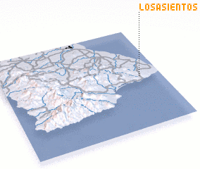 3d view of Los Asientos