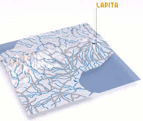 3d view of La Pita