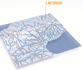 3d view of La Conga