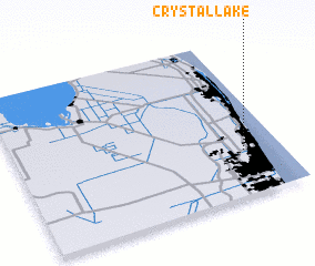 3d view of Crystal Lake