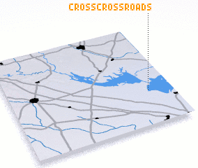 3d view of Cross Cross Roads