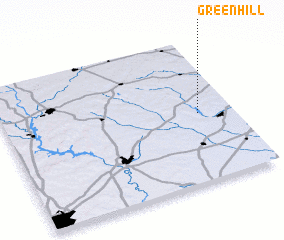 3d view of Green Hill