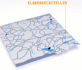 3d view of El Abra de Castellón