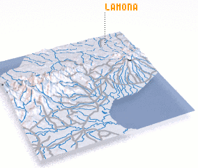 3d view of La Mona