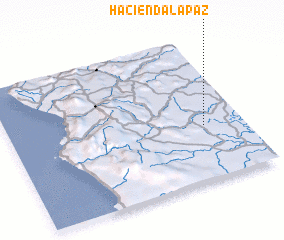 3d view of Hacienda La Paz