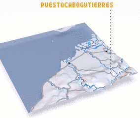 3d view of Puesto Cabo Gutierres