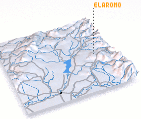 3d view of El Aromo