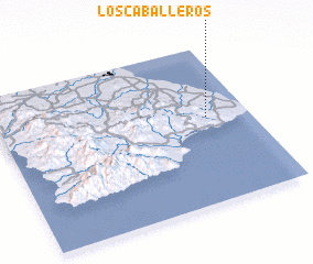 3d view of Los Caballeros