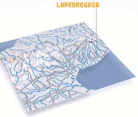 3d view of La Pedregosa