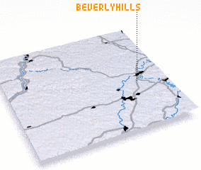 3d view of Beverly Hills