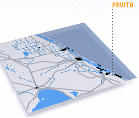 3d view of Fruita