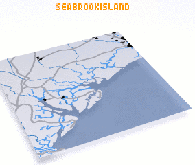 3d view of Seabrook Island