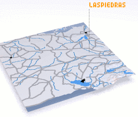 3d view of Las Piedras