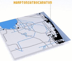 3d view of Hamptons at Boca Raton