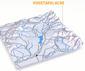 3d view of Puerta Pulache